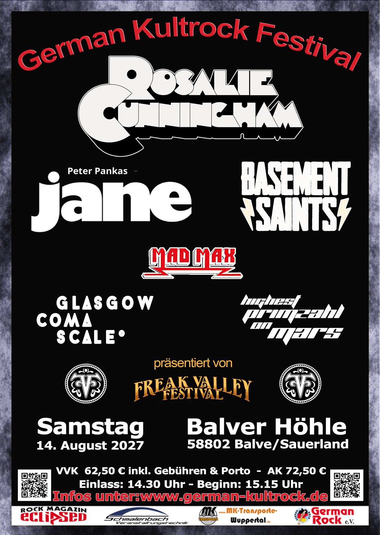 Festivalplakat Samstag